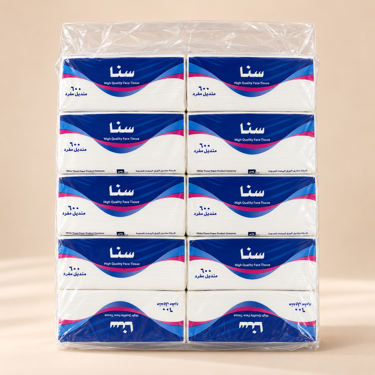 مناديل سنا للوجه – باك اقتصادي